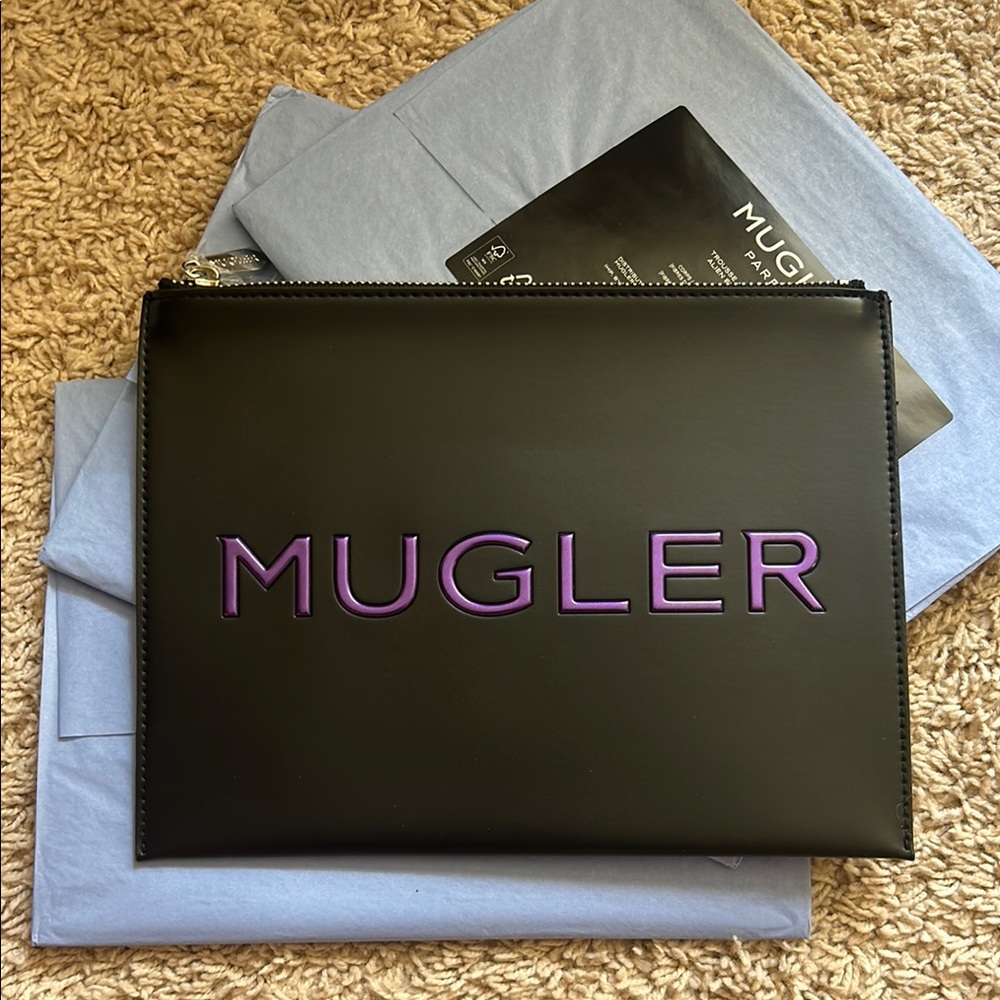 MUGLER Cosmetic Pouch Bag Limited Edition